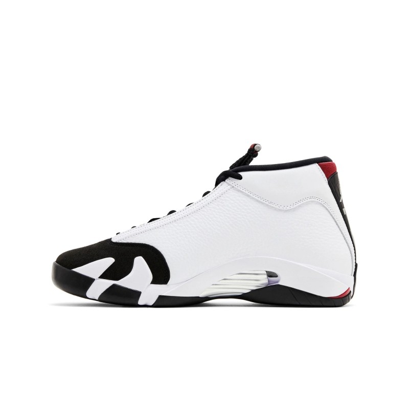 Air Jordan 14 Swoosh Blanc/Argent Marque