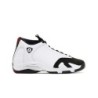 Air Jordan 14 Swoosh Blanc/Argent Marque