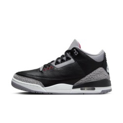 Air Jordan 3 'Crimson' - Accents de Rouge Carmin Audacieux