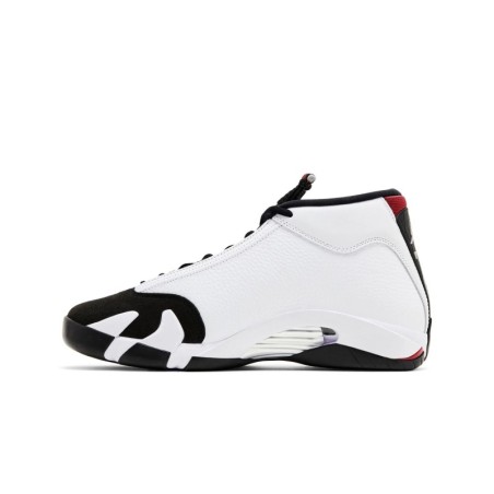 Air Jordan 14 Swoosh Blanc/Argent Marque