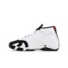 Air Jordan 14 Swoosh Blanc/Argent Marque