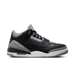 Air Jordan 3 'Crimson' - Accents de Rouge Carmin Audacieux