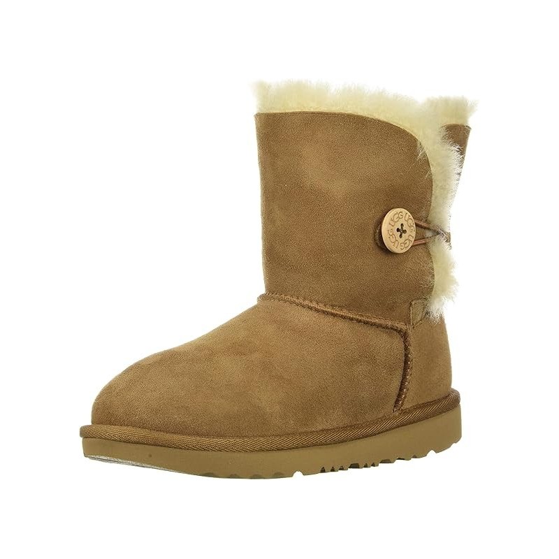 UGG K Bailey Button II Bottes Enfant Mouton Doublé
